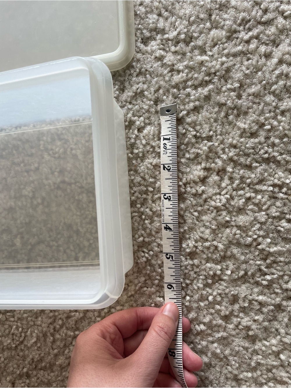Tupperware Off-White Rectangular Storage Container - Picture 4 of 5